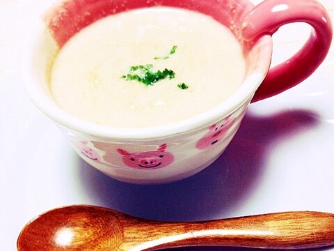 簡単❤舞茸ミルク冷ポタージュスープ